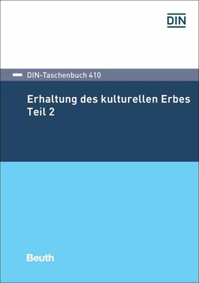 DIN e.V. | Erhaltung des kulturellen Erbes 2 | E-Book | sack.de