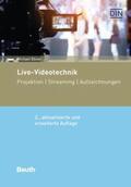 Ebner / DIN e.V. |  Live-Videotechnik | Buch |  Sack Fachmedien