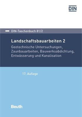 DIN e.V. / Verlag | Landschaftsbauarbeiten 2 | E-Book | sack.de