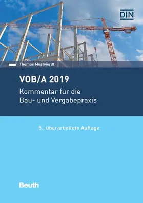 Mestwerdt / DIN e.V. |  VOB/A 2019 | eBook | Sack Fachmedien