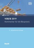 Diehr / DIN e.V. |  VOB/B 2019 - Buch mit E-Book | Buch |  Sack Fachmedien