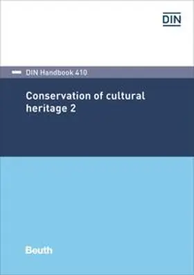 DIN e.V. |  Conservation of cultural heritage 2 | Buch |  Sack Fachmedien