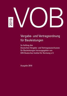 e.V. / DVA | VOB Gesamtausgabe 2019 | E-Book | sack.de