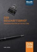 Grün / DIN e.V. |  Der Geschäftsbrief - Buch mit E-Book | Buch |  Sack Fachmedien