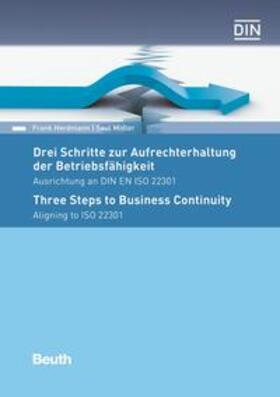 Herdmann / Midler | Drei Schritte zur Aufrechterhaltung der Betriebsfähigkeit | Buch | 978-3-410-30168-4 | sack.de