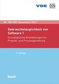 DIN e.V. |  Gebrauchstauglichkeit von Software 1 | Buch |  Sack Fachmedien