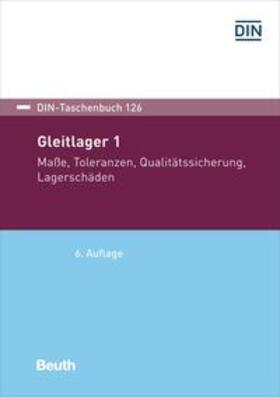 DIN e.V. | Gleitlager 1 | Buch | 978-3-410-30318-3 | sack.de