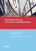 Allscher / Haberditzl / DIN e.V. |  Bestandserhaltung in Archiven und Bibliotheken | Buch |  Sack Fachmedien
