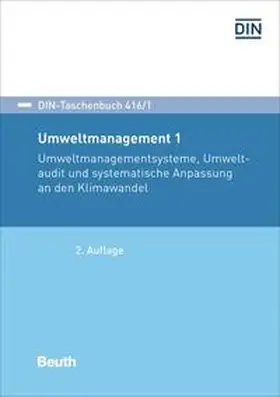 DIN e.V. |  Umweltmanagement 1 - Buch mit E-Book | Buch |  Sack Fachmedien