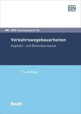 DIN e.V. |  Verkehrswegebauarbeiten | Buch |  Sack Fachmedien
