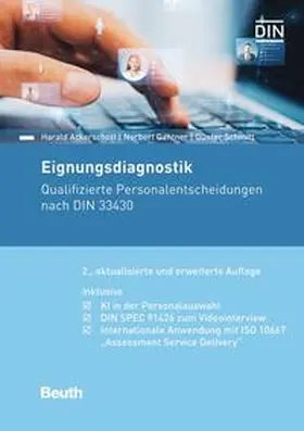 Ackerschott / Gantner / Schmitt | Eignungsdiagnostik - Buch mit E-Book | Medienkombination | 978-3-410-31494-3 | sack.de