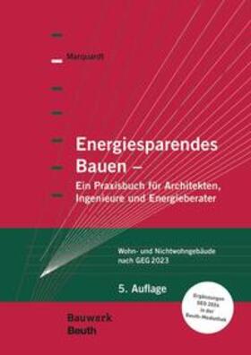 Marquardt | Energiesparendes Bauen | Buch | 978-3-410-31497-4 | sack.de