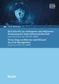 Herdmann |  Drei Schritte zur wirksamen und effizienten Steuerung der Unternehmenssicherheit - Buch mit E-Book | Buch |  Sack Fachmedien