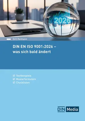 Reimann |  DIN EN ISO 9001:2026 - was sich bald ändert | Buch |  Sack Fachmedien