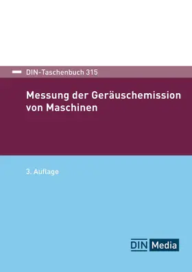  Messung der Geräuschemission von Maschinen | Buch |  Sack Fachmedien
