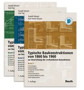 Ahnert / Krause | Typische Baukonstruktionen von 1860 bis 1960 | E-Book | sack.de