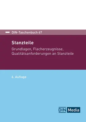 DIN e. V. |  DIN-Taschenbuch 67 | Buch |  Sack Fachmedien