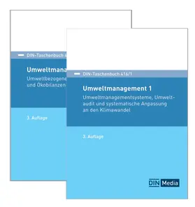 DIN e. V. |  Paket DIN-Taschenbuch 416/1 und 416/2 | Buch |  Sack Fachmedien