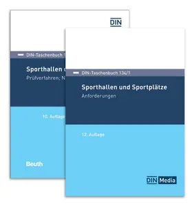DIN e. V. | Paket DIN-Taschenbuch 134/1 und 134/2 | Buch | 978-3-410-39877-6 | www.sack.de