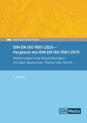 DIN e. V. |  DIN EN ISO 9001:2026 - Vergleich mit DIN EN ISO 9001:2015, - Buch mit E-Book | Buch |  Sack Fachmedien