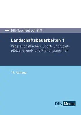 DIN e. V. |  DIN-Taschenbuch 81/1 | eBook | Sack Fachmedien