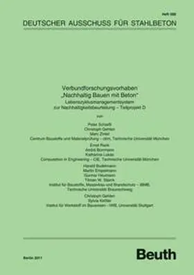 Borrmann / Budelmann / Empelmann |  Verbundforschungsvorhaben "Nachhaltig Bauen mit Beton" - Buch mit E-Book | Buch |  Sack Fachmedien