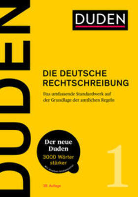 Dudenredaktion | Duden - Die deutsche Rechtschreibung | Buch | 978-3-411-04018-6 | sack.de