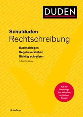 Dudenredaktion |  Schulduden Rechtschreibung | Buch |  Sack Fachmedien