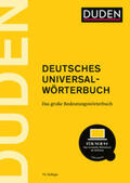 Dudenredaktion |  Duden - Deutsches Universalwörterbuch | Buch |  Sack Fachmedien