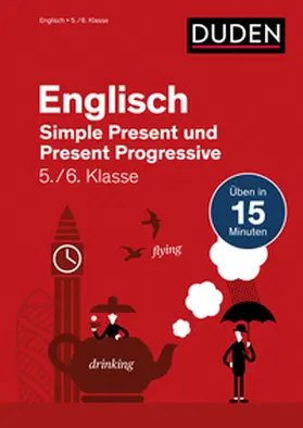 Hock |  Englisch in 15 Min - Simple Present und Present Progressive 5./6. Klasse | Buch |  Sack Fachmedien