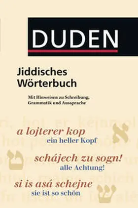 Lötzsch |  Duden - Jiddisches Wörterbuch | Buch |  Sack Fachmedien