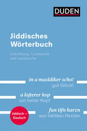 Neuberg / Lötzsch |  Duden - Jiddisches Wörterbuch | Buch |  Sack Fachmedien