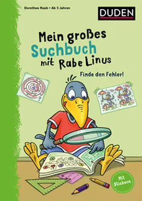 Raab |  Mein großes Suchbuch mit Rabe Linus | Buch |  Sack Fachmedien