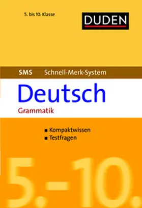 Hock |  SMS Deutsch - Grammatik 5.-10. Klasse | Buch |  Sack Fachmedien
