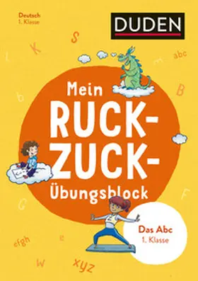 Münch / Schreiber |  Mein Ruckzuck-Übungsblock Das Abc 1. Klasse | Buch |  Sack Fachmedien