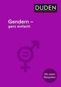 Diewald / Steinhauer / Dudenredaktion |  Gendern - Ganz einfach! | Buch |  Sack Fachmedien