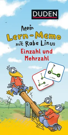 Raab |  Mein Lern-Memo mit Rabe Linus - Einzahl und Mehrzahl VE/3 | Sonstiges |  Sack Fachmedien