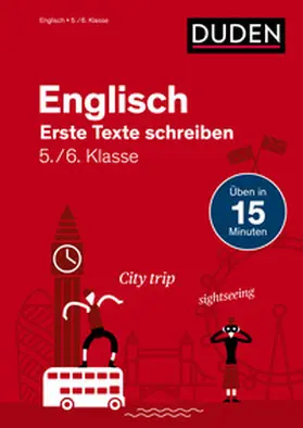 Hock |  Englisch in 15 Min - Erste Texte schreiben 5./6. Klasse | Buch |  Sack Fachmedien