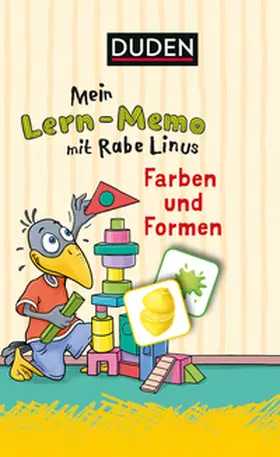  Mein Lern-Memo mit Rabe Linus – Farben und Formen VE/3 | Sonstiges |  Sack Fachmedien