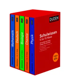 Pews-Hocke / Puhlfürst / Langermann |  Duden Schulwissen 5. bis 10. Klasse 5 Bände | Buch |  Sack Fachmedien