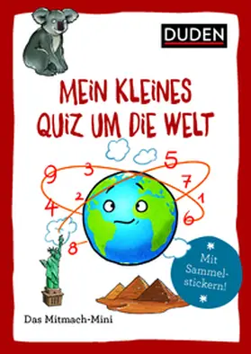 Dudenredaktion |  Duden Minis (Band 22) – Mein kleines Quiz um die Welt | Buch |  Sack Fachmedien
