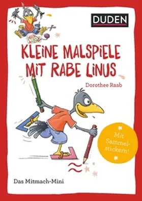 Raab |  Duden Minis (Band 40)  Kleine Malspiele mit Rabe Linus / VE3 | Buch |  Sack Fachmedien