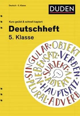 Lübke |  Deutschheft 5. Klasse - kurz geübt & schnell kapiert | Buch |  Sack Fachmedien