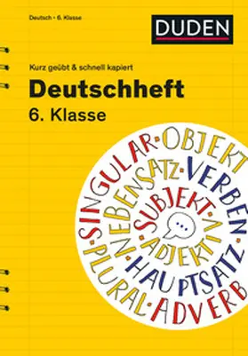 Lübke |  Deutschheft 6. Klasse - kurz geübt & schnell kapiert | Buch |  Sack Fachmedien