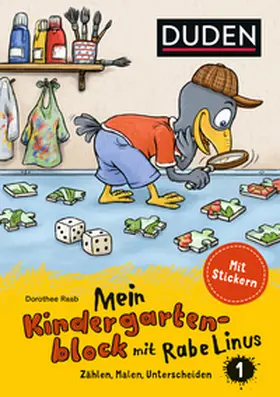 Raab |  Mein Kindergartenblock mit Rabe Linus 1 | Buch |  Sack Fachmedien