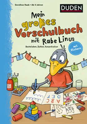 Raab |  Mein großes Vorschulbuch mit Rabe Linus | Buch |  Sack Fachmedien