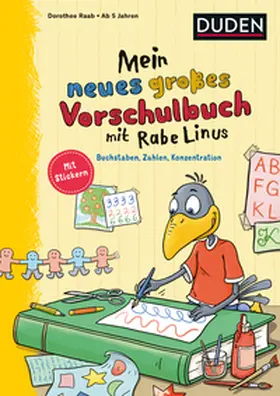 Raab |  Mein neues großes Vorschulbuch mit Rabe Linus | Buch |  Sack Fachmedien
