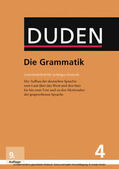 Dudenredaktion |  Duden – Die Grammatik | eBook | Sack Fachmedien