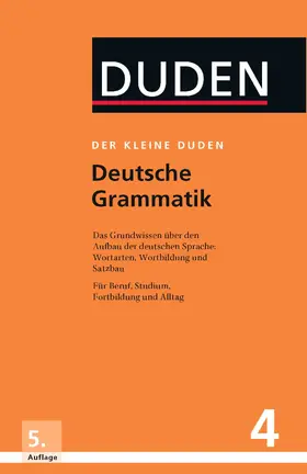 Hoberg / Dudenredaktion |  Deutsche Grammatik: Eine Sprachlehre für Beruf, Studium, Fortbildung und Alltag | eBook | Sack Fachmedien