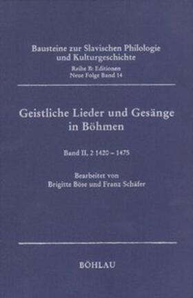 Geistliche Lieder und Gesänge in Böhmen | Buch | 978-3-412-02099-6 | sack.de